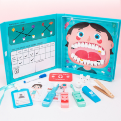 Wooden Children'S Oral Dentist Nurse Simulation Dentist Suit - Toys Ace