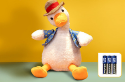 Plush Toy Figurine Sand Sculpture Learn to Speak Can Sing Sand Sculpture Duck - Toys Ace