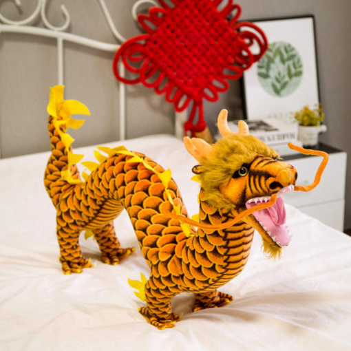 Simulated Dragon Plush Toy Zodiac Sign