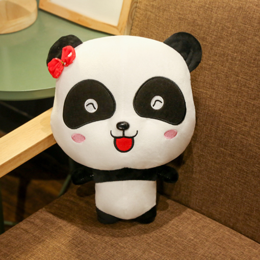 Creative Big Eyes Panda Plush Toy Couple Panda