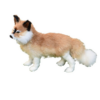 Simulation Fox Plush Toy Animal Model - Toys Ace
