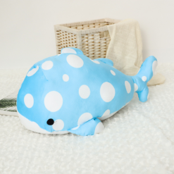 Whale Dolphin Shark Doll Pillow Cool Ice Silk Cool Feeling Marine Life Doll Toy Doll