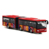 Alloy Double-Section Lengthened Minibus Small Pull Back Children'S Toy Bus - Toys Ace
