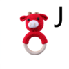 Baby Knitted Rattle Bell Ring Sounding Rattle Toy - Toys Ace