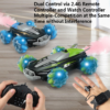 Spray Lights Stunt Remote Control Car Four-Wheel Drive - Toys Ace