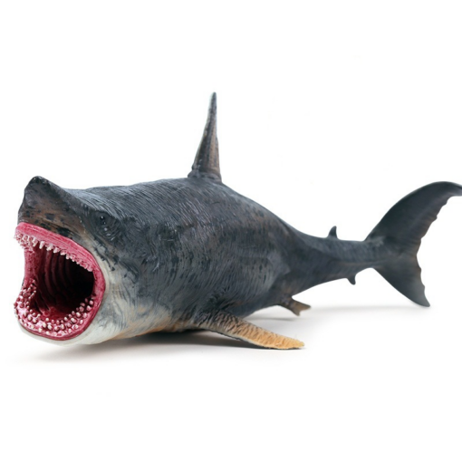 Simulation Marine Life Animal Model Megalodon Man-Eating Shark Shark Great White Shark Tiger Shark Children'S Toy Ornaments - Toys Ace