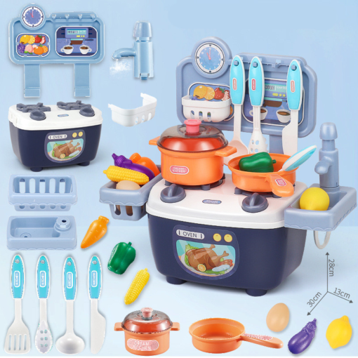 Children'S Play House Simulation Kitchen Toy - Toys Ace