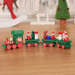 Wooden Train Children Kindergarten Holiday Christmas Gifts - Toys Ace