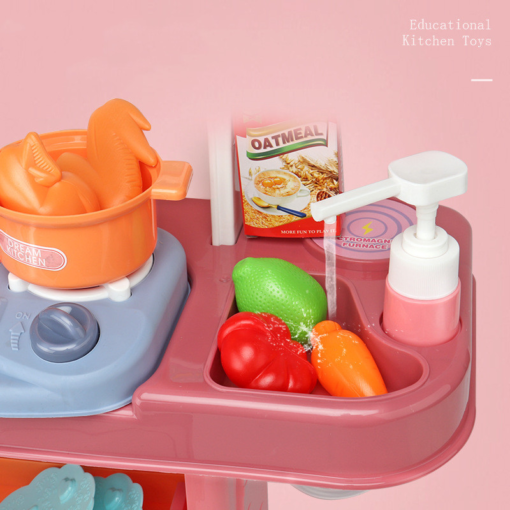 Children'S Play House Simulation Kitchen Toy - Toys Ace