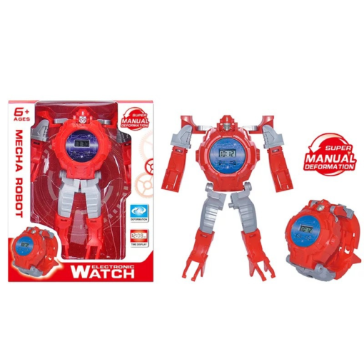 Deformation Robot Electronic Watch Kindergarten - Toys Ace