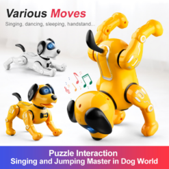 Smart Remote Control Robot Dog Children'S Early Educational Toy Parent-Child Puzzle Interaction Electronic Pet Sing Dog Kid Gift - Toys Ace