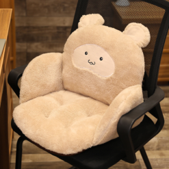 Chair Seat Cushion Cartoon Animal Plush Non-Slip - Toys Ace