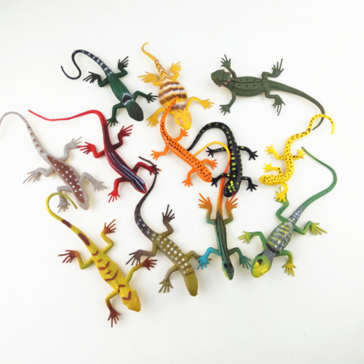 Plastic Wild Animal Model Simulation Lizard Toy