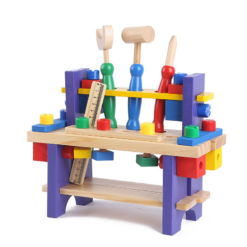 Wooden Workbench Wooden Educational Toys Early Education Teaching Aids - Toys Ace