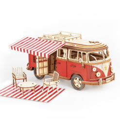 Three-Dimensional Mechanical Transmission Model Camper - Toys Ace