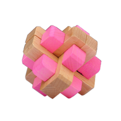 Wooden Educational Toy Kongming Luban Lock Football - Toys Ace