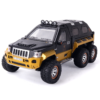 Children'S Toy Alloy Sound and Light Dynamic Cool Pull Back Alloy 6-Wheel Armored Car Military Model - Toys Ace