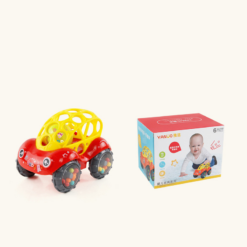 Yanuo Toys Amused Funny Soft Toy Car Inertial Sliding with Colorful Balls Anti-Fall Children'S Toy Car - Toys Ace