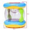 Green Yellow Musical Instruments Horn Harp Drum LED Light Story Telling Percussion Developmental Toy House Play