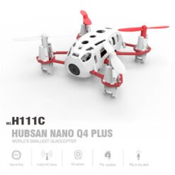 Gray Hubsan H111C Q4 Plus With 720P 2.4G 4CH HD Camera 3D Flips RC Quadcopter Drone RTF