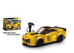 Super Racers Supercar Racing Car Building Blocks - Toys Ace