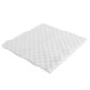 Light Gray Acoustic Foam Panel Music Soundproof Foam Absorption Treatment Egg Shape 50x50x3cm