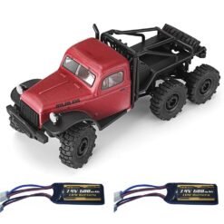 Brown FMS Atlas 6X6 1/18 2.4G Crawler RC Car RC Vehicles Model RTR Full Proportional Control Two Battery