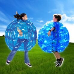 Dodger Blue 90cm PVC Inflatable Toy Body Bubble Toy Ball Bumper Ball Football Buddy Kid Outdoor Play