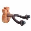 White Flanger FH-06S/06W Sapele Wood Wall Mount Acoustic Guitar Bass Violin Hanger Hook Guitar Stand