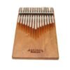 White GECKO 15 Key Kalimba G Tone Thumb Piano Mbira Keyboard Instrument + Tune Hammer Camphor Wood Kalimba Musical Instrument K15CAP