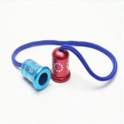 Maroon Begleri Knuckles Bell Fidget Yoyo Bundle Control Roll Game Anti Stress Toy
