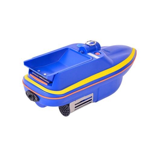 Royal Blue Boatman Mini 2A 2.4G Rc Boat Support Lure Fishing Bait Finder with Double Motors Model