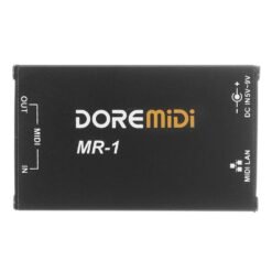 Dark Slate Gray DOREMiDi MR-1 MIDI Network Box Standard Ethernet RTP-MIDI Interface 16 Channels