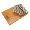 White GECKO 15 Key Kalimba G Tone Thumb Piano Mbira Keyboard Instrument + Tune Hammer Camphor Wood Kalimba Musical Instrument K15CAP