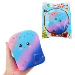 Chameleon Galaxy Bread Toast Squishy 15CM Kawaii Slow Rising With Packaging Collection Gift Soft Toy - Toys Ace