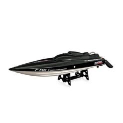 Black Feilun FT011 65CM 2.4G Brushless RC Boat High Speed Racing Boat With Water Cooling System