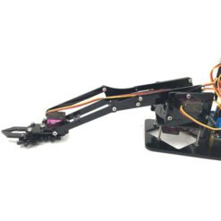 URUAV DIY 4DOF Robot Arm 4 Axis Acrylic Rotating Mechanical Robot Arm With R3 4PCS Servo - Toys Ace
