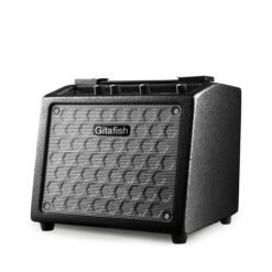 Dim Gray Gitafish B9 8W AUX Built-in 18650 mAh Battery Portable Guitar Speaker with Headphone Output for Electric Guitar Bass