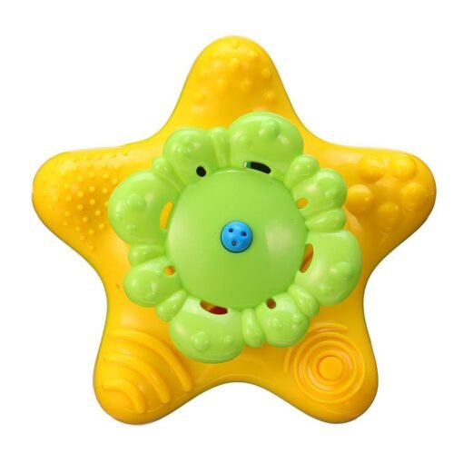 Yellow Green Bathing Toys Bath Starfish Water Spray Novelties Classic Hobbies