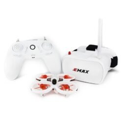 Beige EMAX EZ Pilot Beginner Indoor FPV Racing Drone With 600TVL CMOS Camera 37CH 25mW RC Quadcopter RTF (One Battery)