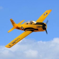 Goldenrod Dynam T-28 Trojan V2 Yellow / Red 1270mm Wingspan EPO Trainer Warbird RC Airplane PNP