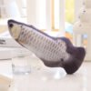Realistic Fish Cat Kicker Cotton Catnip Scratching Chewing Playing Decorations - Toys Ace