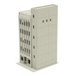Gray Models Railway Modern 5-Story Commercial Building Unpainted N Scale FOR GUNDAM