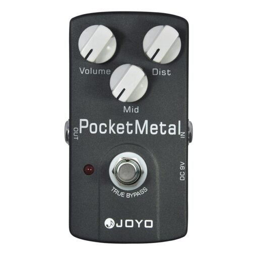 Dark Slate Gray JOYO JF-35 Electric Guitar Distortion Effect Pedal Pocket Metal Drive Mid Tone True Bypass Musical Instrument Guitar Accessories