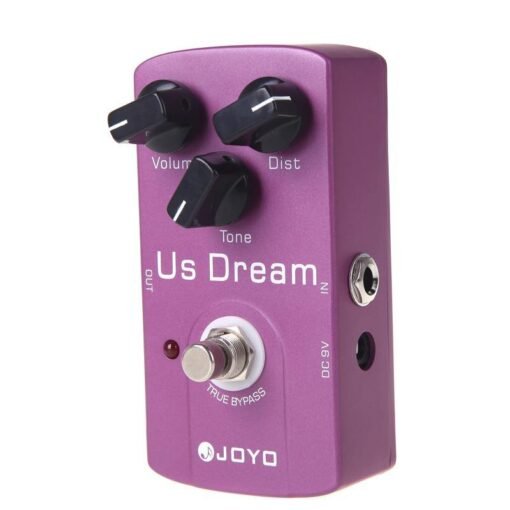 Rosy Brown JOYO JF-34 Electric Guitar Effect Pedal US Dream Distortion Guitar Pedal True Bypass Guitar Parts & Accessories