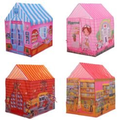 Firebrick Multi-style Simulation Cartoon Polyester Safety Material Easy Set Up Kids Play Tent Toy for Indoor & Outdoor Game
