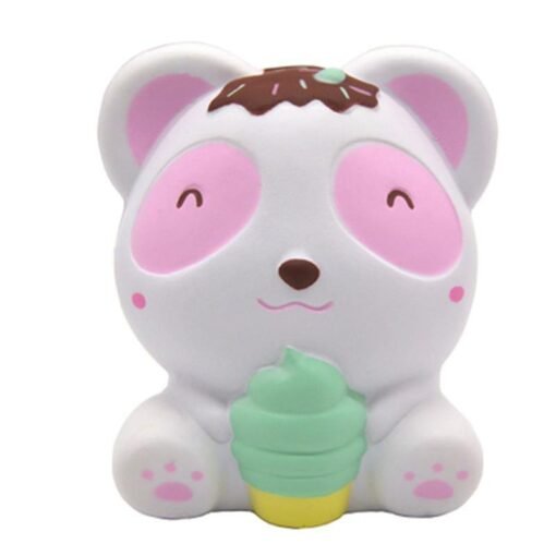 Kiibru Panda Squishy Bear Ice Cream 11.5cm Licensed Slow Rising With Packaging Collection Gift Soft Toy - Toys Ace