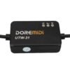 Dark Slate Gray DOREMiDi USB MIDI To Wireless Bluetooth MIDI Adapter Wireless MIDI USB Cable With indicator For YAMAHA MIDI Device