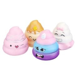 Purami Squishy Sweet Expressions Poo Jumbo 8CM Slow Rising Soft Toys With Packaging Gift Decor - Toys Ace