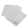 Light Gray Muspor Soft Microfiber Suede Cleaner Cloth 6x6
